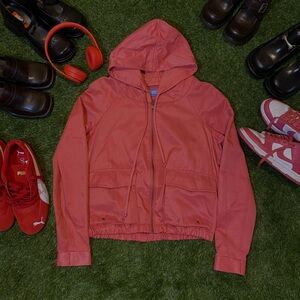 Vera wang Coral Hooded Jacket
